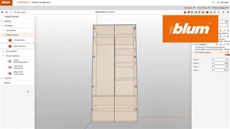 cabinet configurator blum.